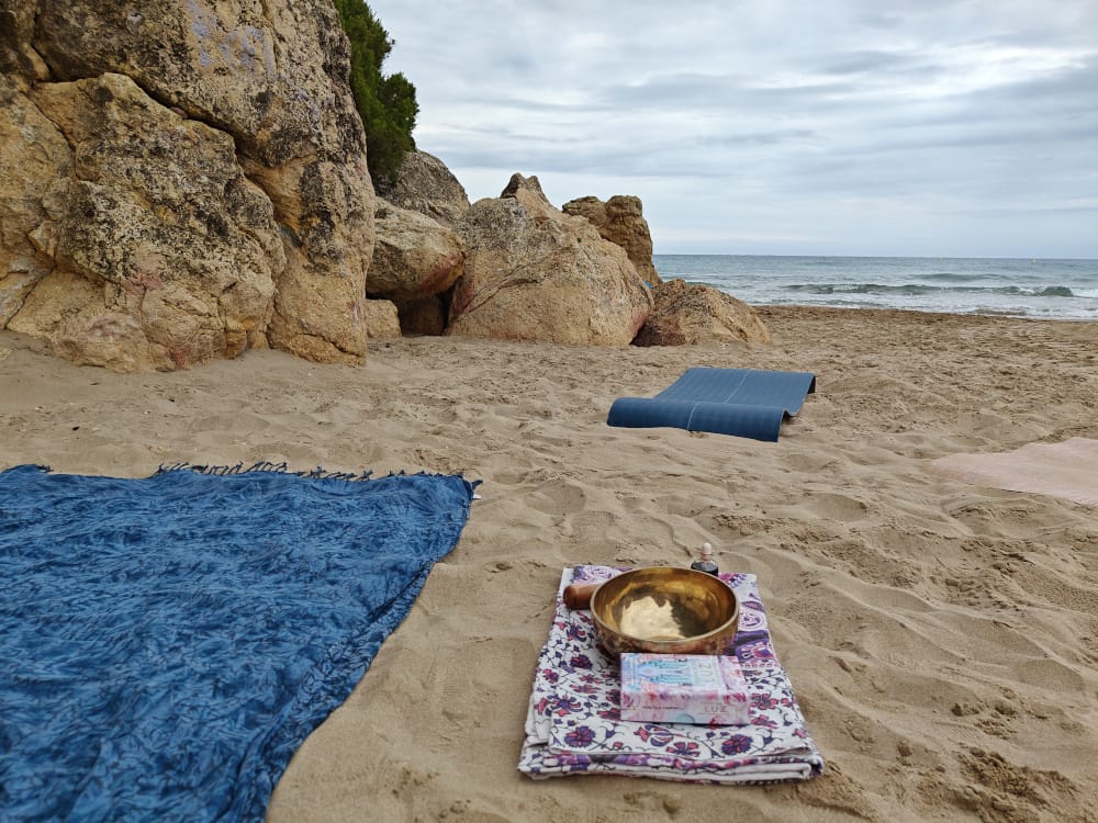 Retiro personalizado en la playa